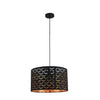 Xtricity - Pendant Light, 11.8 '' Width, From The Kimberly Collection, Black and Gold - 76-5-90183 - Mounts For Less