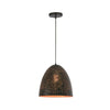 Xtricity - Pendant Light, 11.81 '' Width, From The Ashford Collection, Black and Gold - 76-5-90098 - Mounts For Less