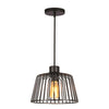 Xtricity - Pendant Light, 12 '' Width, From the Florian Collection, Black - 76-5-90109 - Mounts For Less