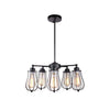 Xtricity - Pendant Light, 18.8 '' Width, From The Broadway Collection, Black - 76-5-90180 - Mounts For Less