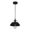 Xtricity - Pendant Light, 9.05 '' Width, From the Clifton Collection, Black - 76-5-90005 - Mounts For Less