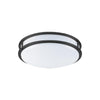 Xtricity - Round Ceiling Light with Integrated LEDs, 12 '' Diameter, 15W, From the Milano Collection, Black - 76-1-69922 - Mounts For Less