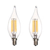Xtricity - Set of 2 Dimmable Energy Saving LED Bulbs, 5.5W, Candelabra Base, 3000K Soft White - 76-1-40031 - Mounts For Less