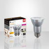 Xtricity - Set of 2 Energy Saving LED Bulbs, Dimmable, 6W, Type PAR16, 3000K Soft White - 76-1-40064 - Mounts For Less