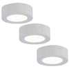 Xtricity - Set of 3 Round LED, Under Cabinet Lighting, 2.7W, 3000K Soft White - 76-4-80146 - Mounts For Less