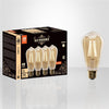 Xtricity - Set of 4 Old Fashioned LED Bulbs, 5W, E26 Base, 2200K Soft White - 76-1-40050 - Mounts For Less