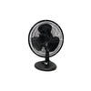 Xtricity - Table Fan, 12'' Diameter, 3 Speeds, Oscillation, Black - 76-4-80320 - Mounts For Less