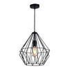 Xtricty - Pendant Light, 11.81 '' Width, From The Sterling Collection, Black - 76-5-90173 - Mounts For Less