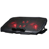 Xtrike Me FN-802 - Laptop Cooling System with Red Backlight - 95-FN-802 - Mounts For Less