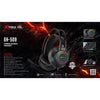 Xtrike Me GH-509 - Wired Stereo Gaming Headset with Microphone and RGB Backlight, Black - - Mounts For Less