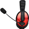 Xtrike Me HP-307 - Wired Gaming Headset, On-Ear with Microphone, Red - 95-HP-307BK - Mounts For Less