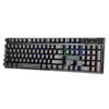 Xtrike Me KB-280 - Wired Gaming Keyboard, With Mixed Color Backlight, 104 Keys, Black - 95-KB280EN - Mounts For Less
