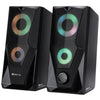 Xtrike Me- SK-501 - Stereo Speakers, 2 X 3W, Black - 95-SK-501BK - Mounts For Less