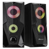 Xtrike Me- SK-501 - Stereo Speakers, 2 X 3W, Black - 95-SK-501BK - Mounts For Less