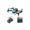 ZFR - 4K Dual Lens Drone with Storage Box and Remote Control, Includes 3 Battery, Black - 95-F191-3 - Mounts For Less