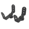 AMX BS-03 Swivel Speaker Mounts For Home Theater In Steel Black Sold In Pair - 08-0026 - Mounts For Less