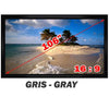 Antra 106" 16:9 Fixed Frame Projector Projection Screen - Matte Gray - 13-0037 - Mounts For Less
