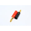 Banana Speaker Plugs Gold Plated 2 pack 1 Black and 1 Red - 07-0121 - Mounts For Less