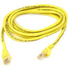 Belkin Ethernet cable network Cat5e RJ-45 100ft Yellow - - Mounts For Less