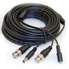 BNC Security Camera Cable RG59 with Power 2 in 1 – 50 ft - - Mounts For Less
