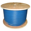 CAT5e + RG6/U Quad Shield Siamese Cable CMR/FT4 Blue 500' - - Mounts For Less