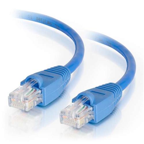 Cat6a Straight-Through Ethernet Cable Network 10 Gbit/S RJ-45 10 Ft Blue - 98-C-C6A-10B - Mounts For Less