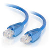 Cat6a Straight-Through Ethernet Cable Network 10 Gbit/S RJ-45 7 Ft Blue - - Mounts For Less