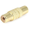 Coupler F/F of RCA plug Gold plated - 34-0004 - Mounts For Less