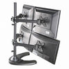 Desk mount with base 4 articulated arms 4 Monitors 10 - 24 in - 04-0168 - Mounts For Less