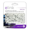 eLink CV-51595 Nail-In White Cable Clips 6MM 100 Units - 80-CV-51595 - Mounts For Less