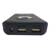 eLink 2 USB Ports Powerbank With Flashlight 6800Mah - - Mounts For Less