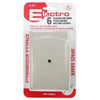 Elink EL-867 6 Outlets Space Saving Wall Tap White - 06-0151 - Mounts For Less