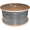 EliteNetwork Cable Cat5e UTP FT6 Shielded Solid Plenum Gray1000' - - Mounts For Less