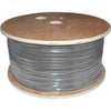EliteNetwork Cable Cat5e UTP FT6 Shielded Solid Plenum Gray1000' - 89-0380 - Mounts For Less