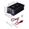 Erayak 400W Car Power Inverter DC 12V To 110V AC Converter With Dual USB Charger - 06-0139 - Mounts For Less