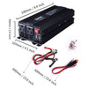 Erayak 500W Car Power Inverter DC 12V To 110V AC Converter With Dual USB Charger - 06-0140 - Mounts For Less