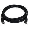 Ethernet cable network Cat6 500MHz RJ-45 100ft Black - - Mounts For Less