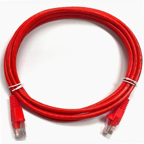 Ethernet cable network Cat6 500MHz RJ-45 150ft Red - 89-0173 - Mounts For Less