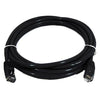 Ethernet cable network Cat6 500MHz RJ-45 75ft black - 89-0010 - Mounts For Less