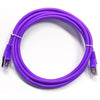 Ethernet cable network Cat6 550MHz RJ-45 shield 7 ft Purple - - Mounts For Less