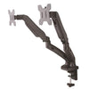Gas Spring Desk Mount Bracket 2 Articulated Arms For TV / Monitor 13" À 27" - 04-0342 - Mounts For Less