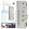 GE Surge Protectors 8 outlets 2100 Joules 4ft - 06-0123 - Mounts For Less