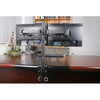 GlobalTone Desk mount bracket 2 articulated arm for 2 Monitors 13 - 27 in - 04-0166 - Mounts For Less