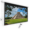 GlobalTone Electric Projection Screen 16:9 Matt White With Remote 106" - 13-0263 - Mounts For Less