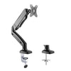 GlobalTone Gas Spring Desk Mount Bracket 1 Articulated Arm For TV / Monitor 13" À 27" - 04-0313 - Mounts For Less