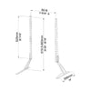 GlobalTone Table top TV Mount (Replacement Foot or Base) LED LCD PLASMA 37" to 65" VESA 800x400 - - Mounts For Less
