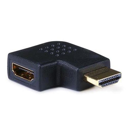HDMI female to HDMI mâle angled flat right adapter 1080p 270 deg - 05-0040 - Mounts For Less