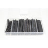 Heat Shrink Tubing, 100 pcs, different diameter, 10 cm, Black - - Mounts For Less