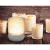 iHome IZM100GFT Calming Sleep Electric Candle with Light and Sound Therapy, Gray - 78-121990 - Mounts For Less