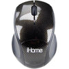 iHome Wireless Optical Notebook Mouse With Nano USB Receiver Black - 35-0088 - Mounts For Less
